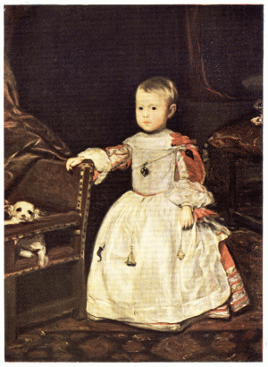 PLATE XVIII.—VELAZQUEZ

THE INFANTE PHILIP PROSPER

Imperial Gallery, Vienna