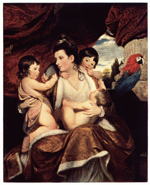 PLATE XXXIX.—SIR JOSHUA REYNOLDS

LADY COCKBURN AND HER CHILDREN

National Gallery, London