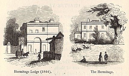 Hermitage Lodge (1844) and The Hermitage