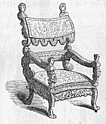 Black velvet chair