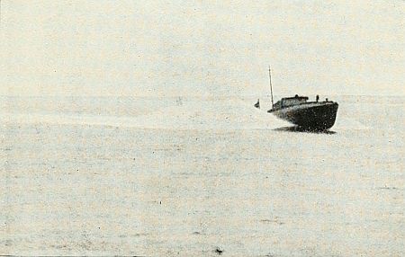 A 40-ft. Coastal Motor Boat Travelling at Full Speed