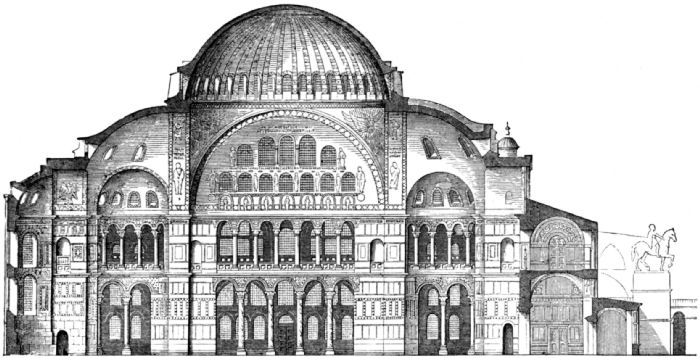 Showing rooms, doors, windows dome and other features