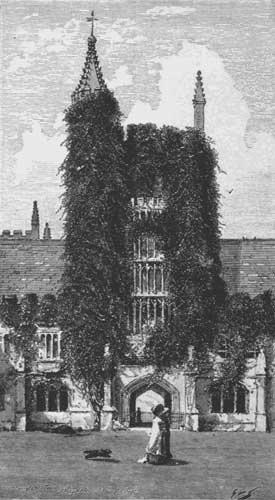 FOUNDER'S TOWER, MAGDALEN COLLEGE.