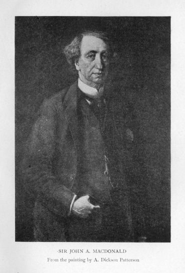 Sir John A. Macdonald.  From the painting by A. Dickson Patterson.