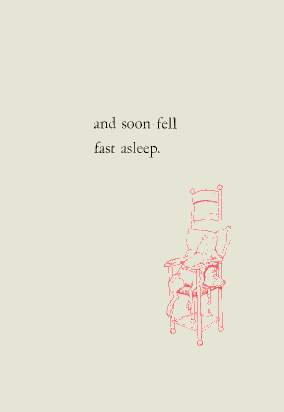'and soon fell...'