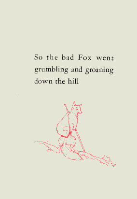 'So the bad Fox...'