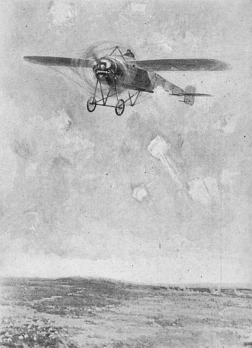 An Aviator Bombarded With Shrapnel