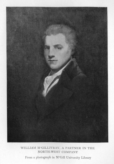 William M'Gillivray, a partner in the North-West Company.  From a photograph in the M'Gill University Library.