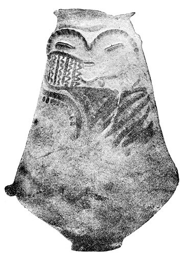 Urna Funeraria.—Santa Maria (Catamarca).—Donacion Moreno.
1/10 del tamaño natural