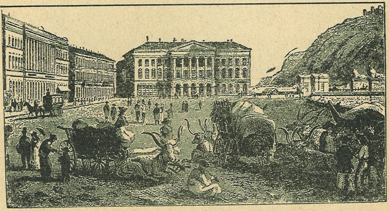 A nemzeti kaszinó épülete Széchenyi korában