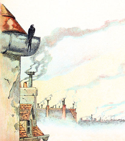 elle vit s'�loigner sa famille