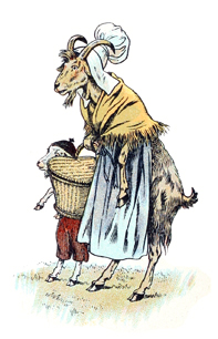 elle se mit � la recherche du loup