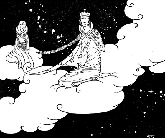 Agnella and Passerose were dashed from cloud to cloud