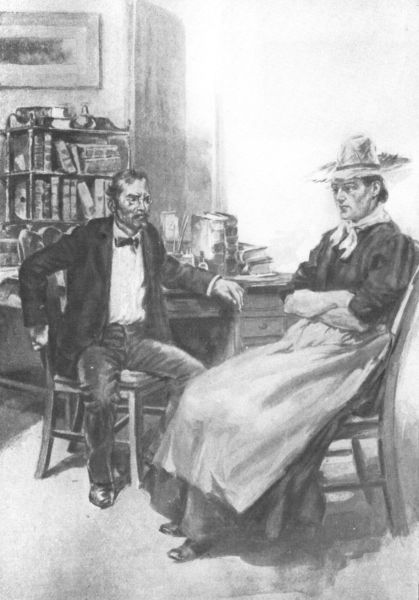 A Prairie Infanta.&mdash;Frontispiece

"THE DOCTOR SCOWLED OVER HIS GLASSES AS HE LISTENED."

See p. 79