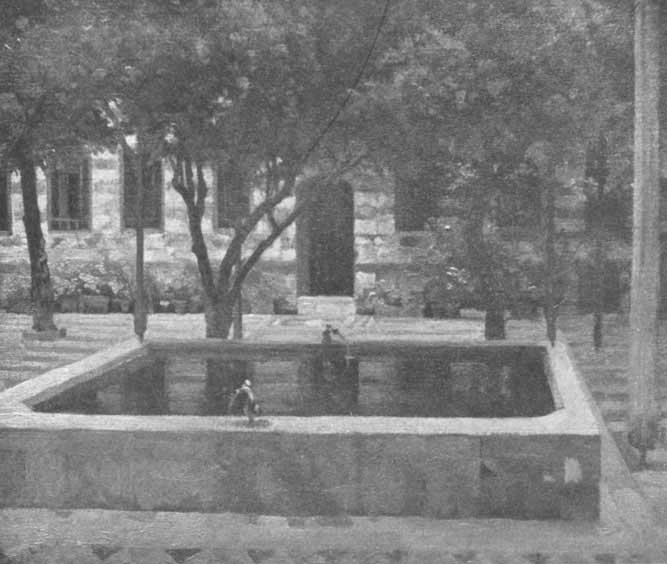 Fountain in Court at Damascus