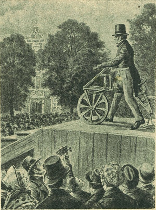 Draisz K&aacute;roly bemutatja tal&aacute;lm&aacute;ny&aacute;t a k&ouml;z&ouml;ns&eacute;gnek