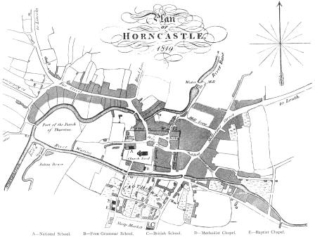 Horncastle map