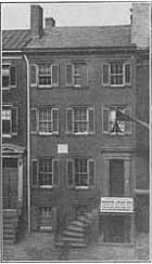 HOUSE IN WHICH LINCOLN DIED, Washington, D. C.