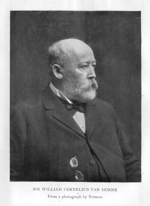 Sir William Cornelius Van Horne.  From a photograph by Notman