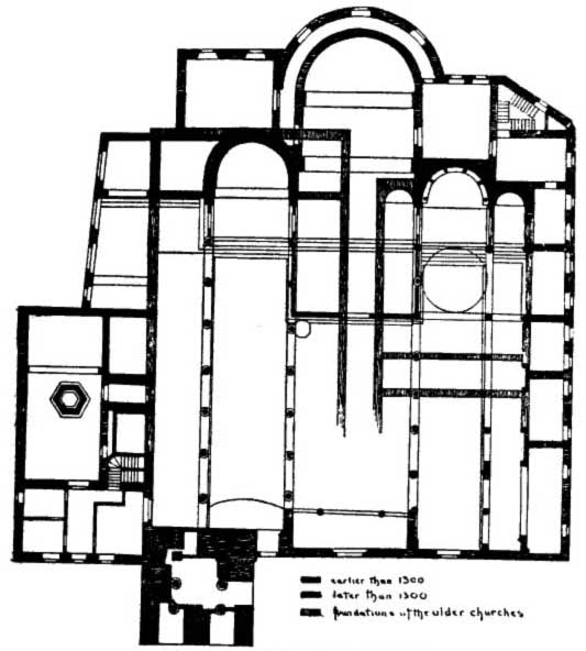 PLAN OF THE CATHEDRAL, TRIESTE