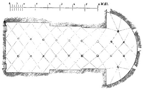 PLAN OF CATHEDRAL CRYPT, ZARA