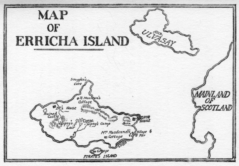 Map of Erricha Island