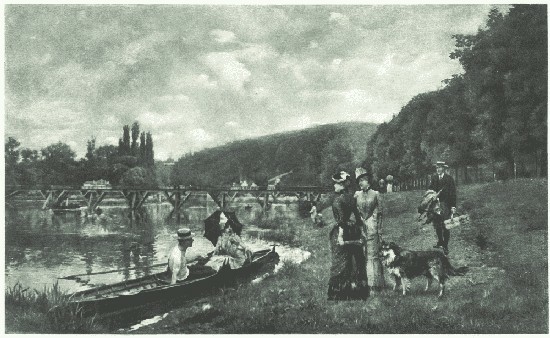 THE SEINE AT BOUGIVAL
