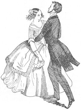 The Drawing-room Polka.—Figure 2.  Ill. Lon. News, 11 May,
1844, p. 301