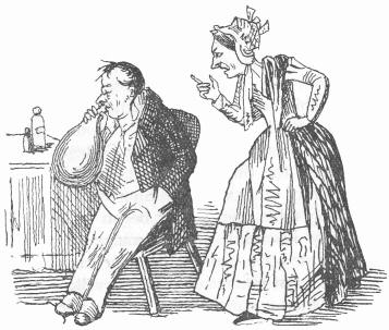 Wonderful effects of Ether in a case of a scolding wife