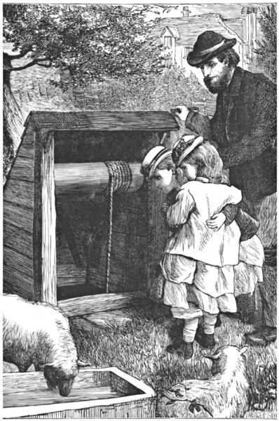 Uncle John takes Nellie and Rose to see the well