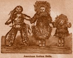 American Indian Dolls.