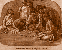 American Indian Boys at Play.