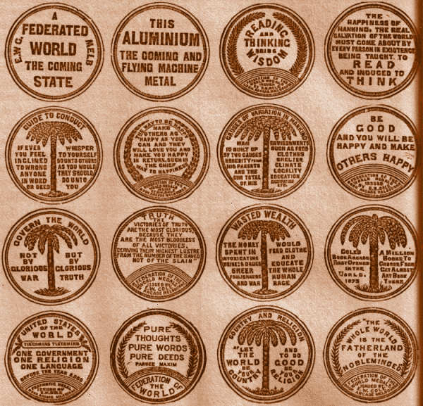 16 Motto-Medals.