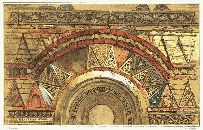Archivolt in the Duomo of Murano.