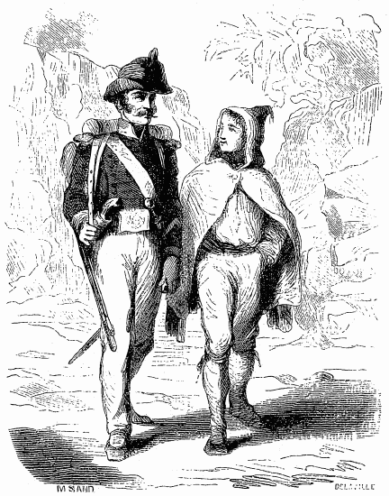 Il rencontra une esp�ce de brigadier de campieri. (Page
108.)