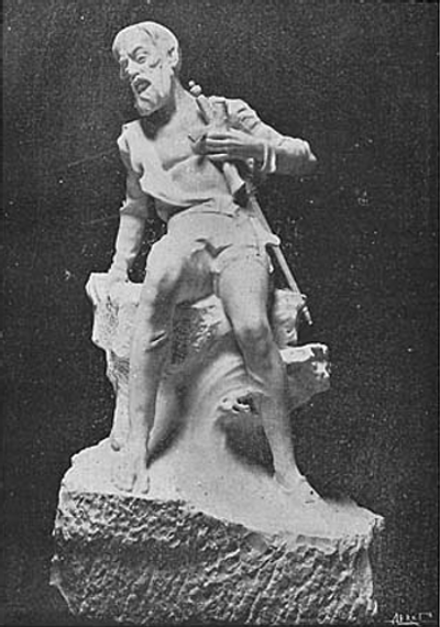 Camões (estatua em marmore de
Carrara)―Fernandes de Sá