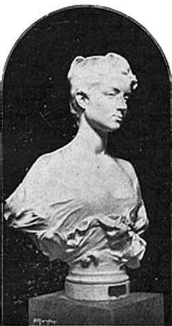 Busto de ingleza―Teixeira Lopes Busto de ingleza―Teixeira Lopes