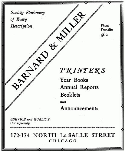 BARNARD & MILLER Printers