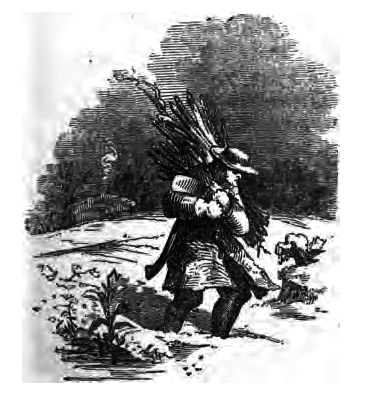 [Man Carrying Firewood.]