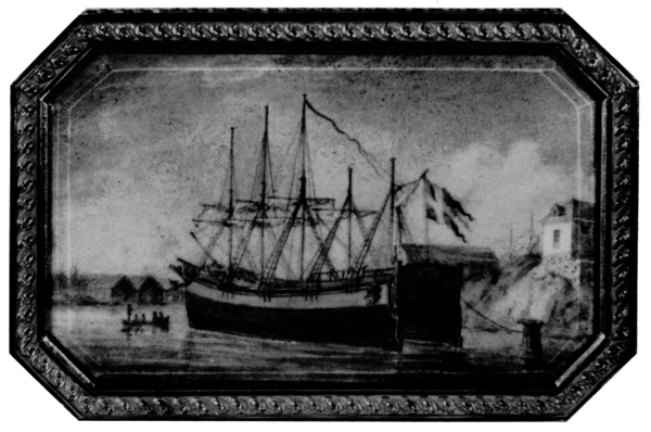 Figure 17.—Painting of the Experiment in the Statens
Sjöhistoriska Museum, Stockholm.