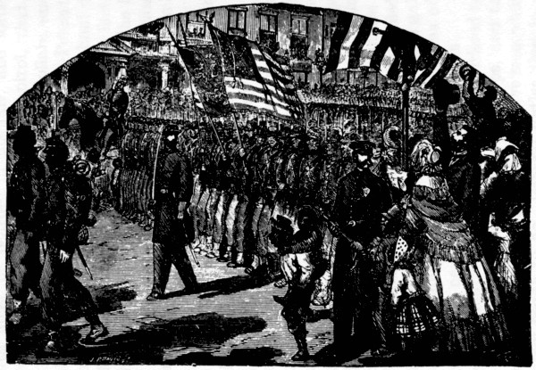 PARADE OF THE 20th REGT. U. S. C. T. IN NEW YORK.