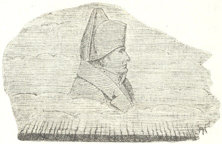 Sketch of man in military dress