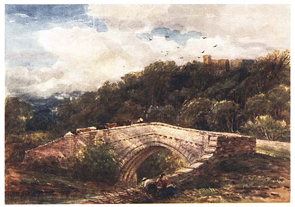 TWIZEL BRIDGE OF THE XIV. CENTURY