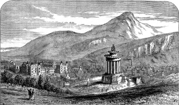 HOLYROOD AND BURNS'S MONUMENT.