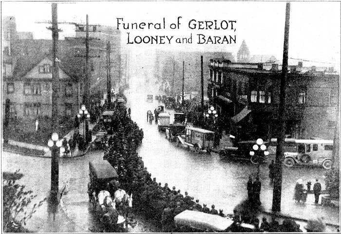 Funeral of GERLOT, LOONEY and BARAN