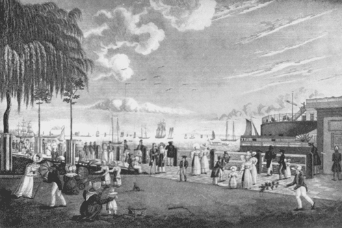 THE BATTERY IN 1830.