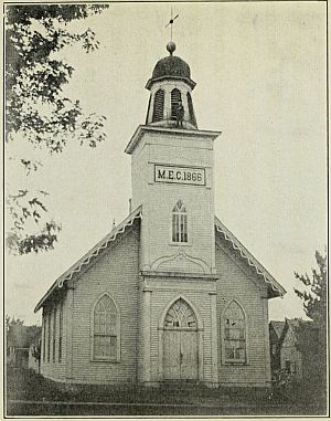 The Church the Pershings attended at Laclede