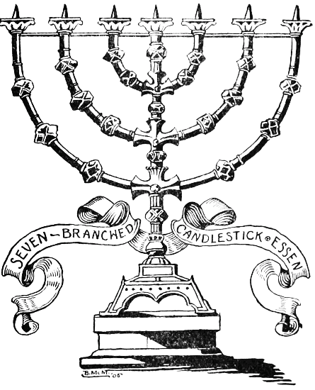 Seven-branched Candlestick, Essen