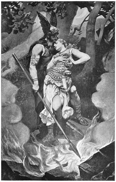 Odin en Brunhild