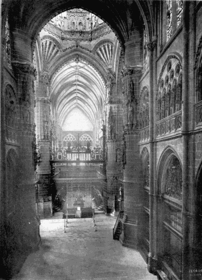 CATHEDRAL OF BURGOS
View of the nave